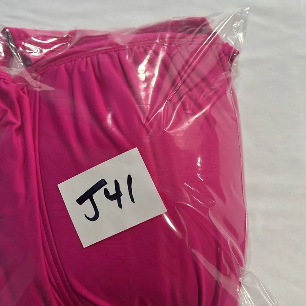 Tommy Bahama one piece pink swimsuit size 14 - Picture 10 of 10